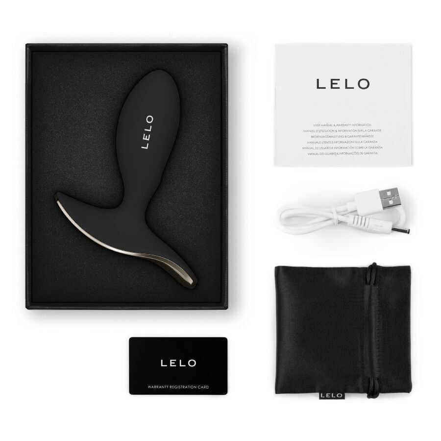 Lelo - Surfer 2 Plug Vibrant Anal Unisexe Noir