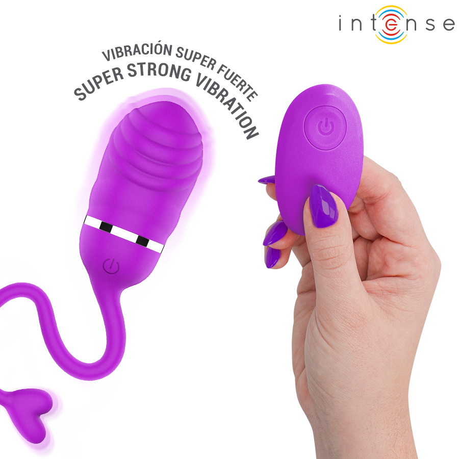 Intense - Sookie œuf Vibrant à Télécommande Violet