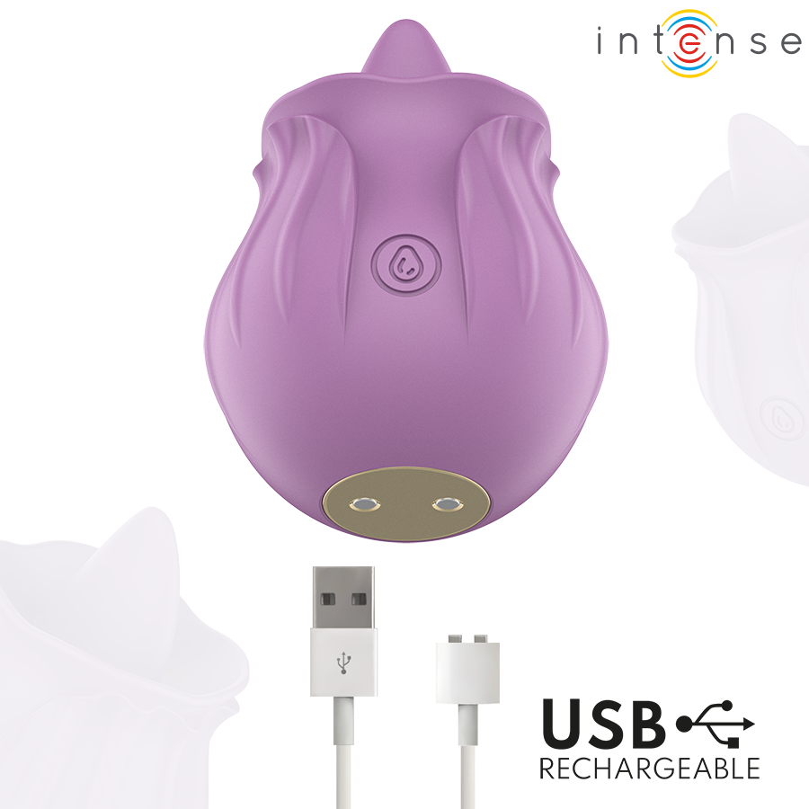 Intense - Azalea Fleur Stimulant Clit 10 Vibrations Violet
