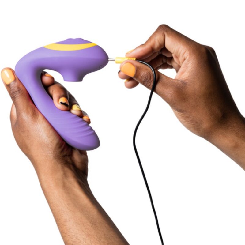 Romp - Reverb Stimulateur de Point G et Appareil de Succion Clitoriale Reverb Violette