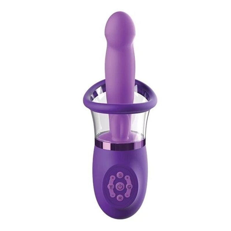 Fantasy For Her - Vibrateur Lapin Pro Plus Ultimate Pleasure Violet 20,3 Cm