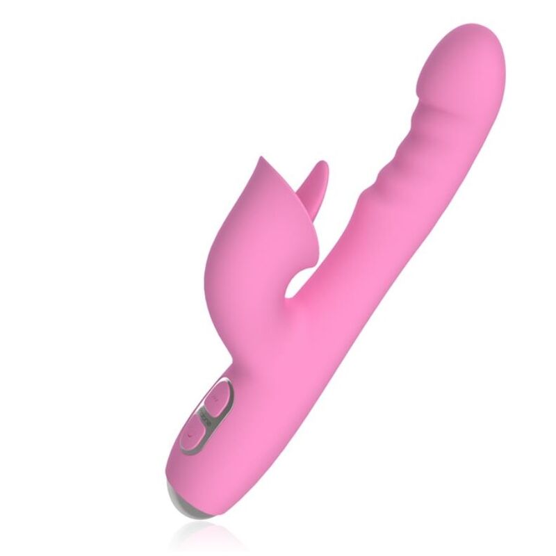Nalone - T-may Vibrateur Lapin Magic Stick Rose