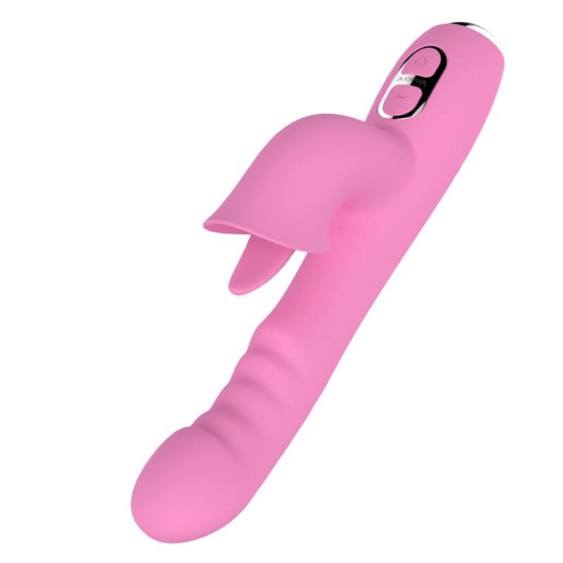 Nalone - T-may Vibrateur Lapin Magic Stick Rose