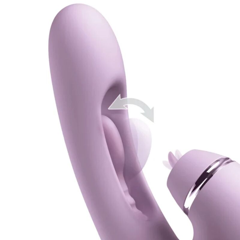 Fantasy For Her - G-touch Pulse Pro Vibrateur Lapin Violet pour Point G et Clitorial