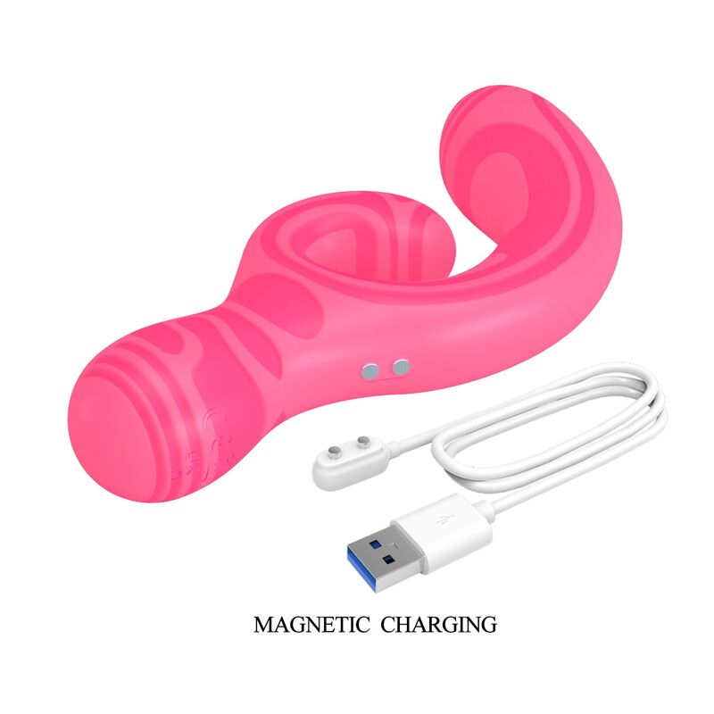 Pretty Love - Verity Masseur à Double Extrémité Rechargeable par Usb