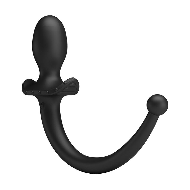 Pretty Love - Vibrateur Anal et Périnéum Noir Contrôlé par Application Anthony