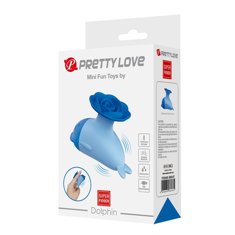 Pretty Love - Mini Vibrateur Rechargeable Usb Dauphin