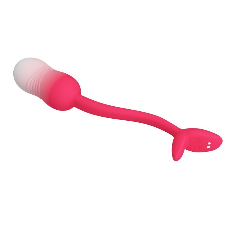 Pretty Love - Å'Uf Vibrant Contrã”lable par Application Pulsen 12 Fonctions Rechargeable par Usb Rose