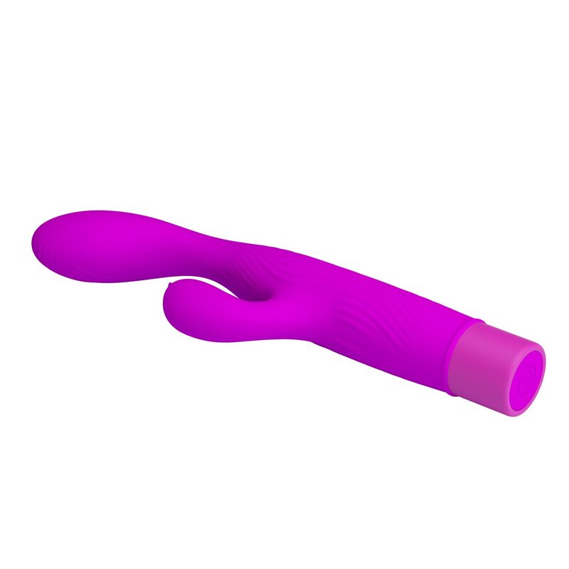 Pretty Love - Jene Vibrateur à Double Stimulation Point G et Clitorial Violet