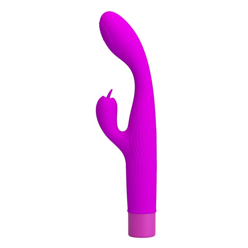 Pretty Love - Jene Vibrateur à Double Stimulation Point G et Clitorial Violet