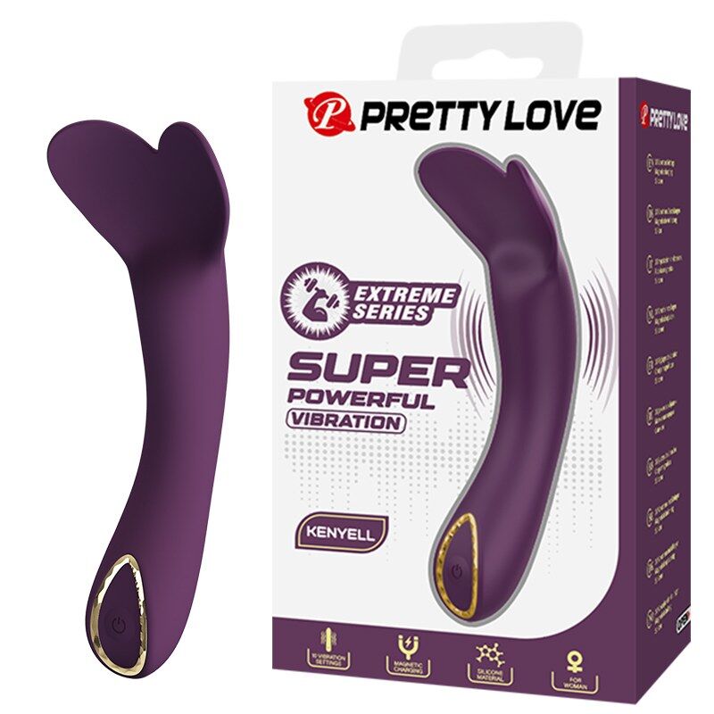 Pretty Love - Vibrateur Rechargeable Kenyell 10 Fonctions Violet