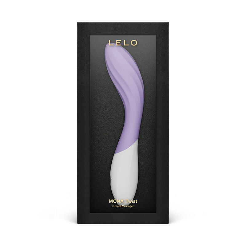 Lelo - Mona Twist Vibrateur Point G Rechargeable Contrôlé par Application Lavande