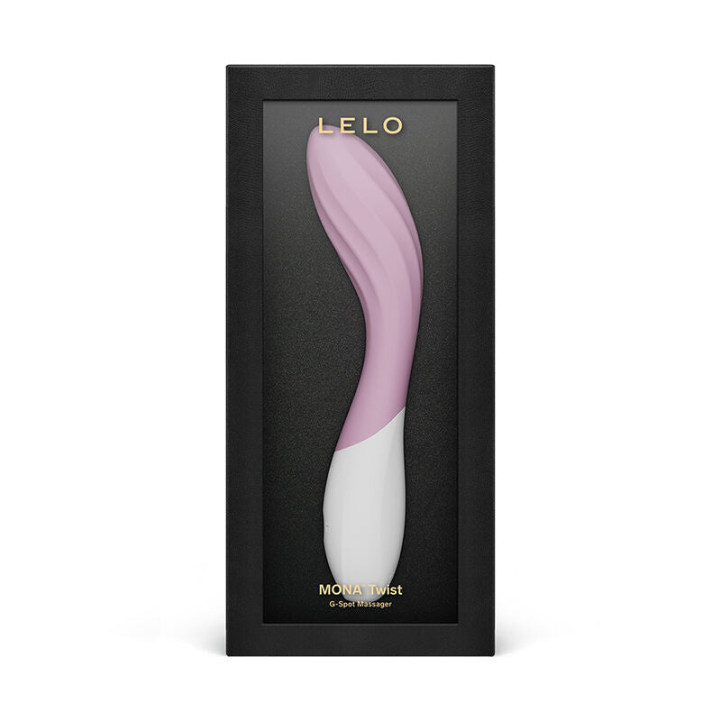 Lelo - Mona Twist Vibrateur Point G Rechargeable Contrôlé par Application Lavande
