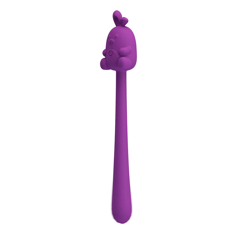 Pretty Love - Bâton Vibrant Flexible Lapin Mignon Rechargeable Usb Violet
