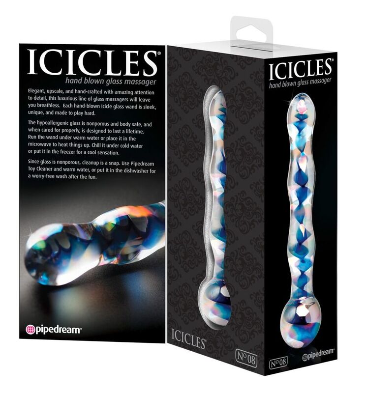 Icicles - N. 8 Masseur en Verre