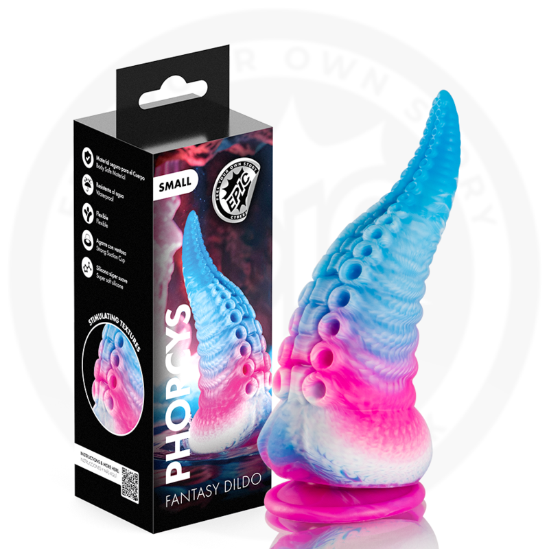 Epic - Phorcys Godemichet à Tentacules Bleus Petite Taille