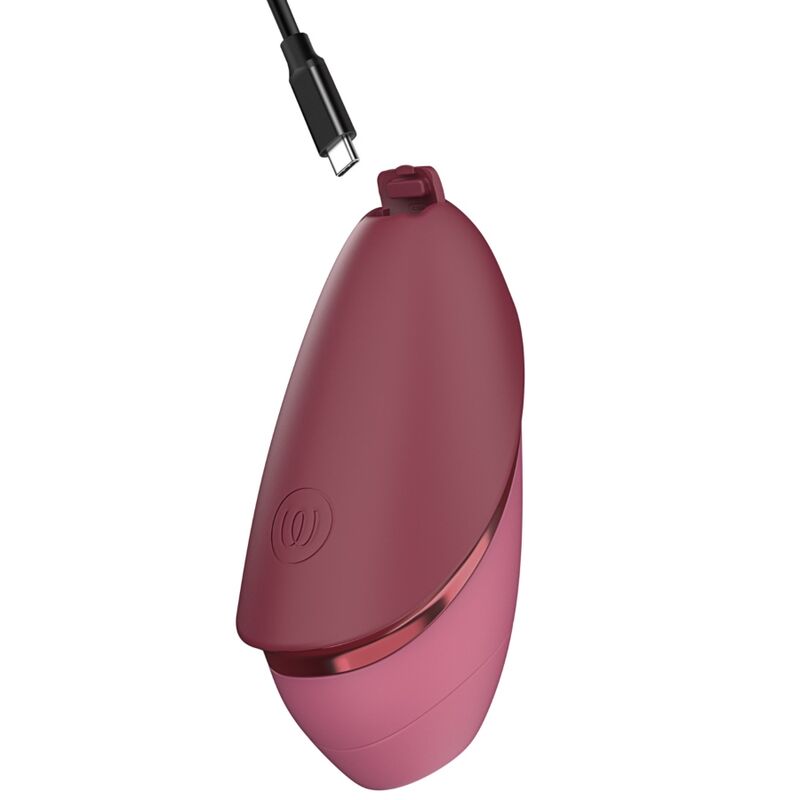 Womanizer - Stimulateur Clitorial à Succion Next 14 Niveaux D'Intensité Bordeaux