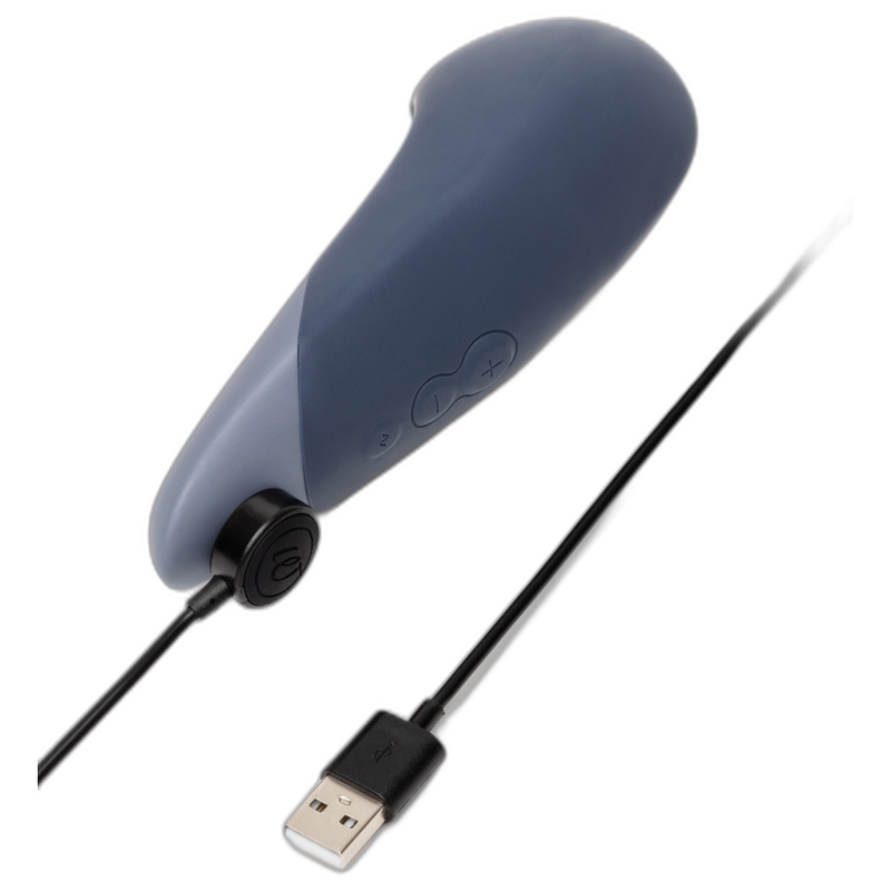 Womanizer - Vibe Lay-on Vibrateur Silencieux Bleu Foncé
