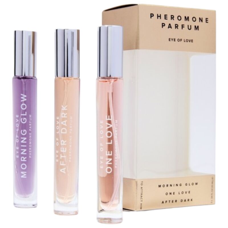Eye Of Love - Parfum Eol Phr 10 Ml SET/3 - Morning Glow, One Love, After Dark