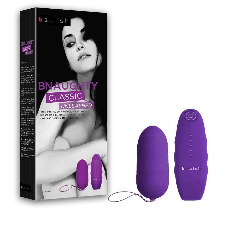 B Swish - Télécommande Rose Classique Bnaughty Unleashed