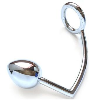 Metal Hard - Anneau avec Crochet Anal 50MM