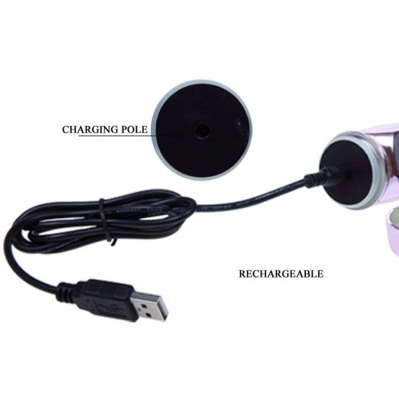 Baile - Vibrateur Rechargeable avec Stimulateur de Papillon Rotation et Throbbing