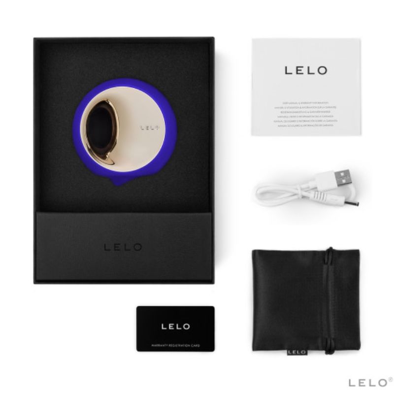 Lelo - Ora 3 Stimulateur de Sexe Oral Bleu Nuit
