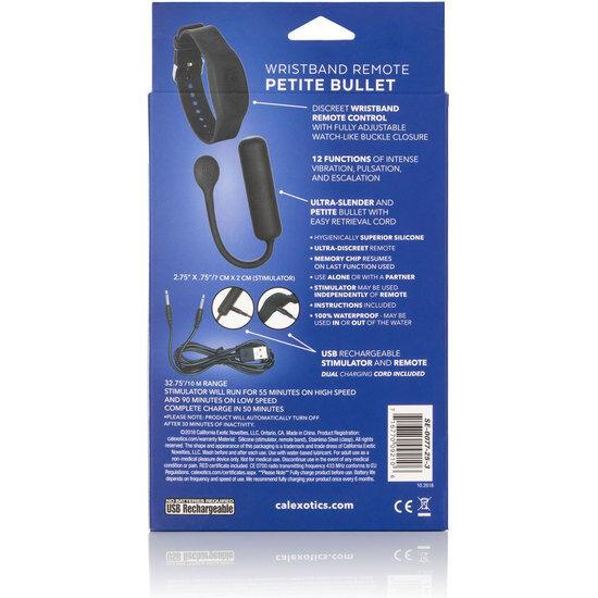 Calexotics - Bracelet Telecommande Petite Bullet