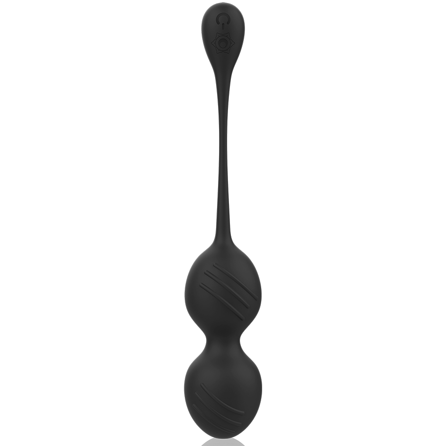 Rithual - Balles de Kegel Vibrantes Rechargeables Nisha Noires