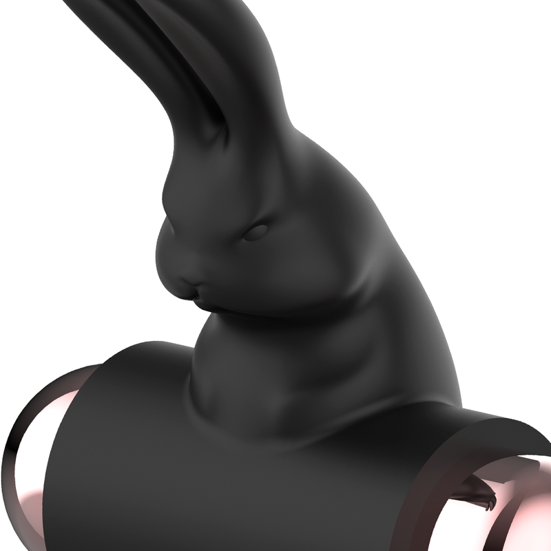 Coquette Chic Desire - Cockring avec Vibrateur Noir/ Or