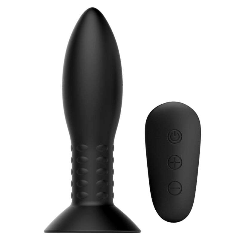 Mr Play - Plug avec Télécommande Billes Tournantes Noires