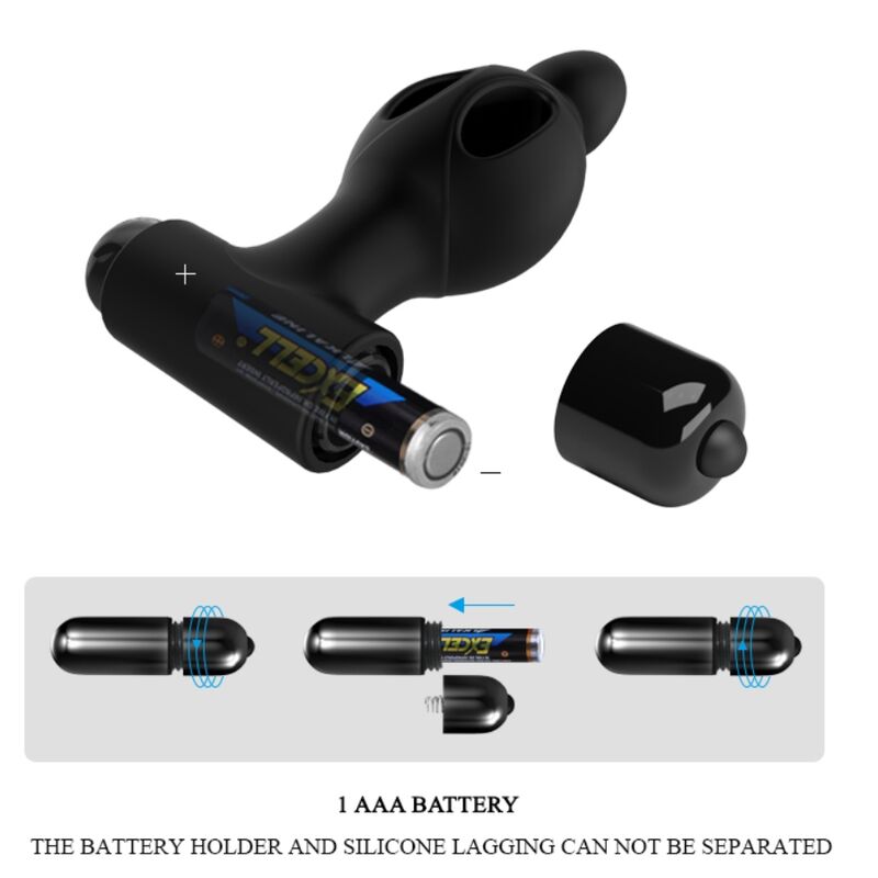 Mr Play - Plug Anal en Silicone avec Vibration