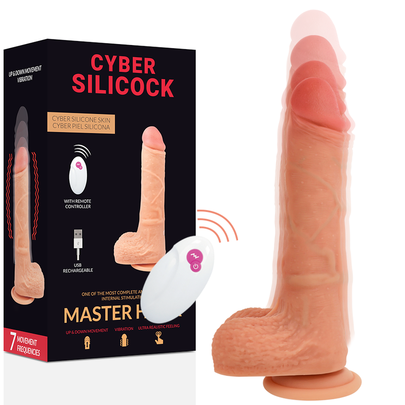 Cyber Silicock - Télécommande Réaliste Master Huck 20.9 Cm -o- 4 Cm