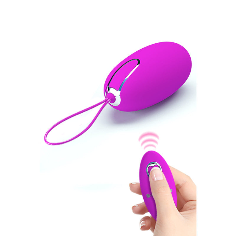 Joyce, œuf vibrant silicone avec télécommande