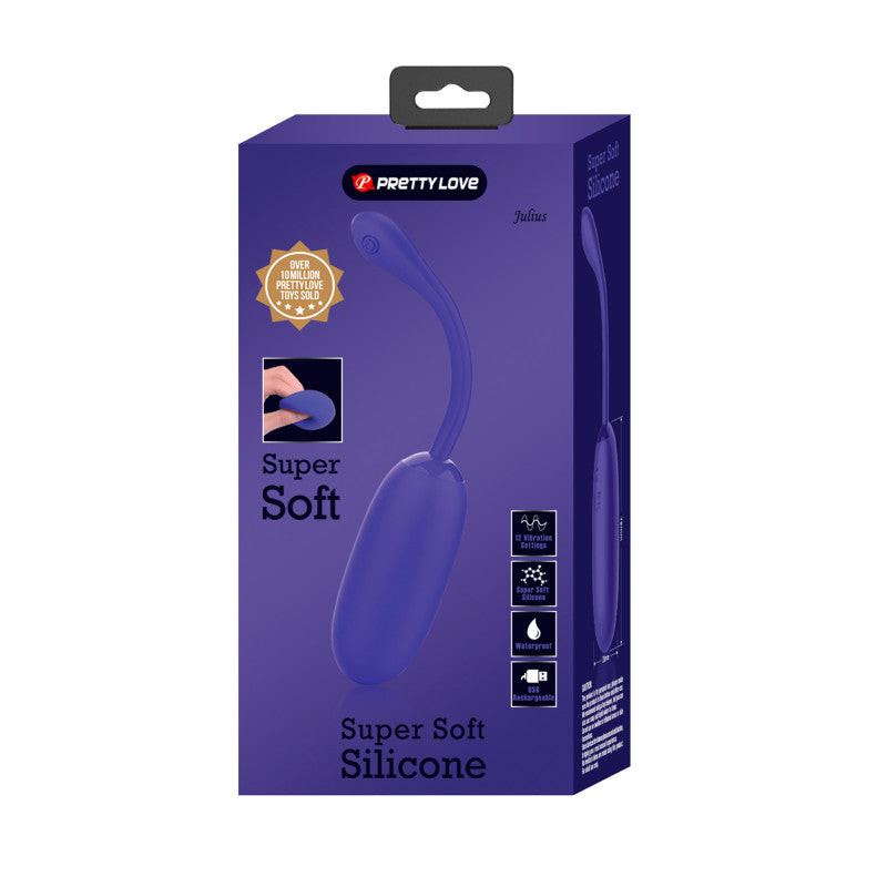 Marina violet, œuf vibrant silicone super soft