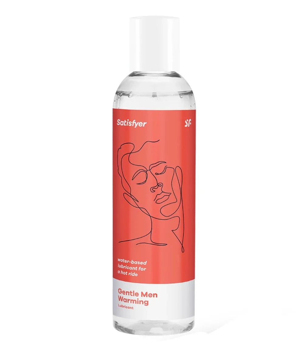 Lubrifiant chauffant pour homme, base d'eau 300ml, Satisfyer, confort et chaleur intimes.