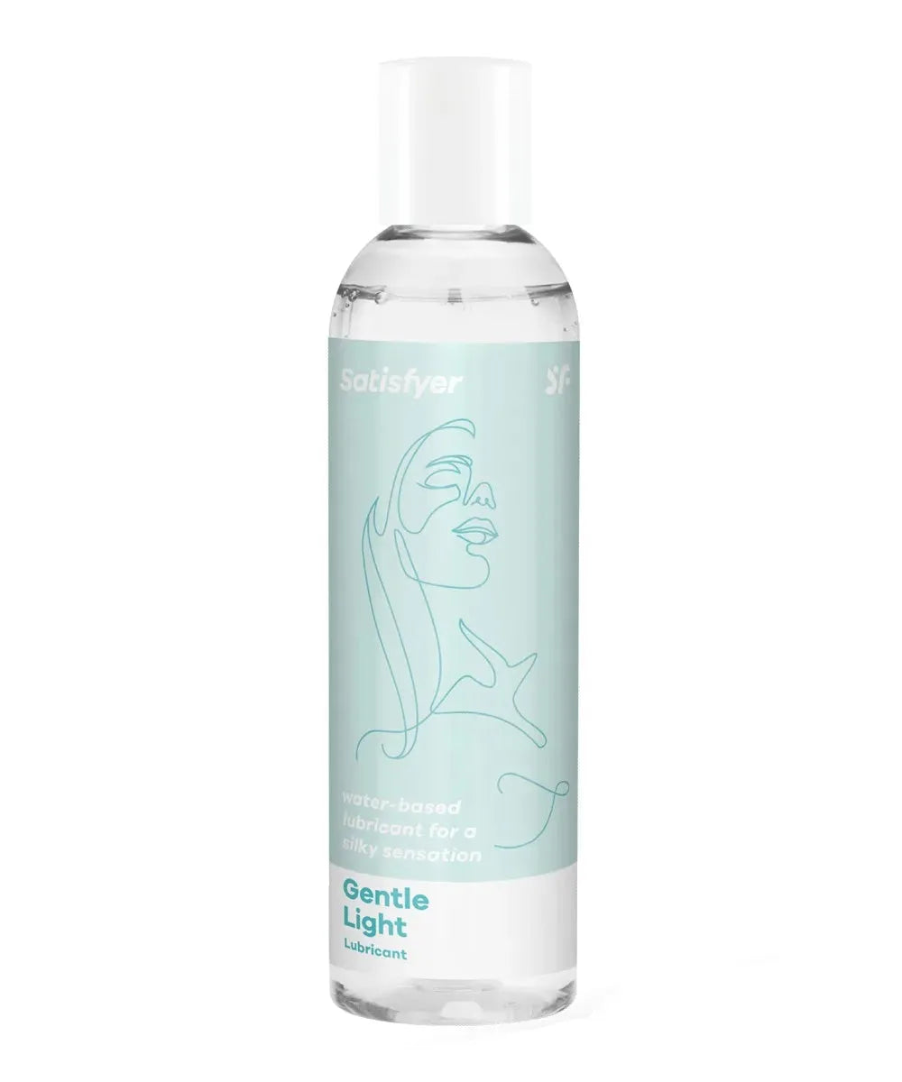 Lubrifiant intime doux à base d'eau 150 ml pour sensation soyeuse, idéal pour améliorer le confort et l'hydratation.