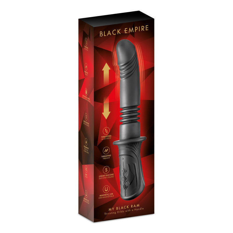My Black Ram Vibromasseur avec va-et-vient
