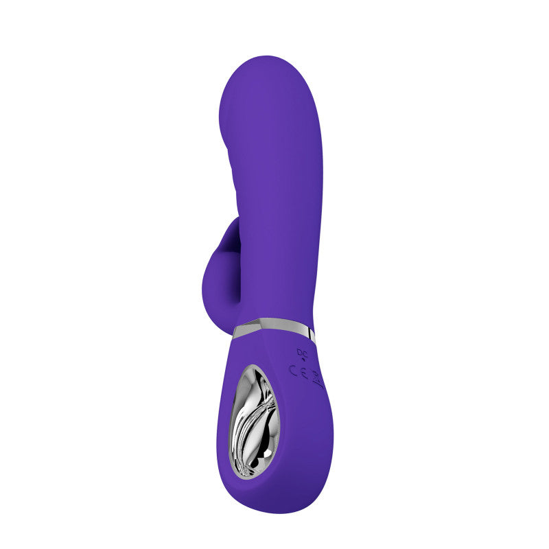 Prescott, vibromasseur rabbit point-G silicone super soft violet
