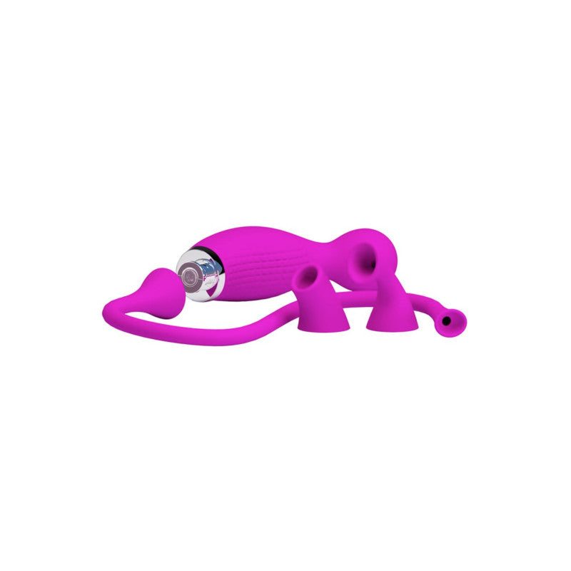 Romance 3 in 1, stimulateur par succion tétons et clitoris