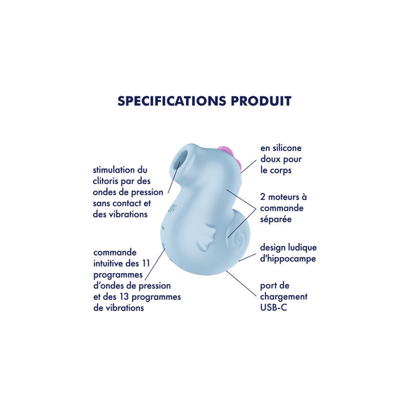 Satisfyer Sea Pony - Stimulateur clitoridien