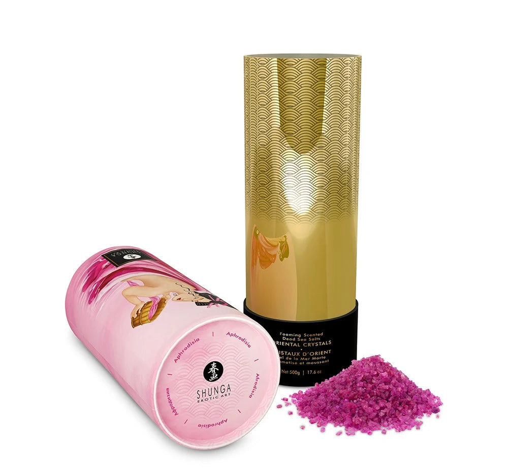 Shunga Sel de la mer morte aromatisé et moussant 500 gr
