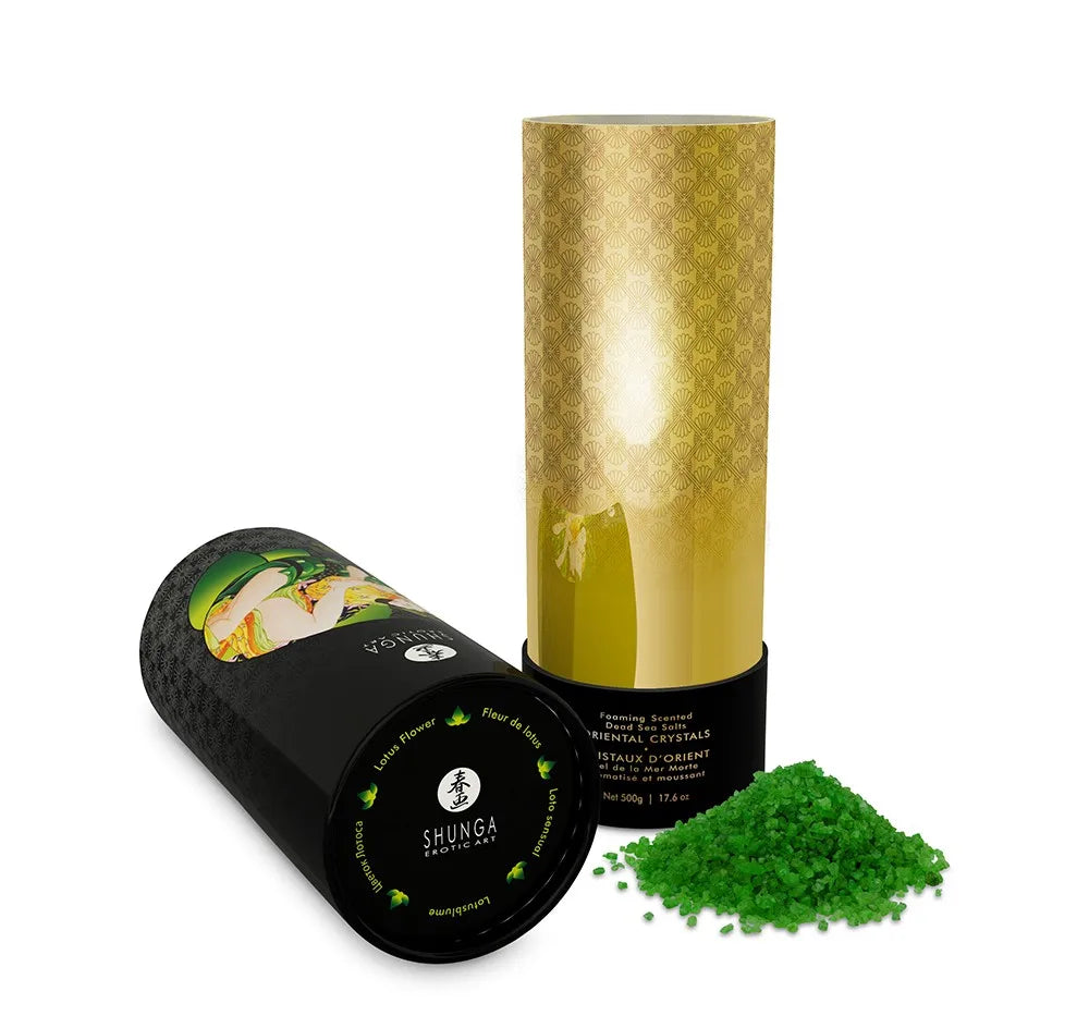 Shunga Sel de la mer morte aromatisé et moussant 500 gr