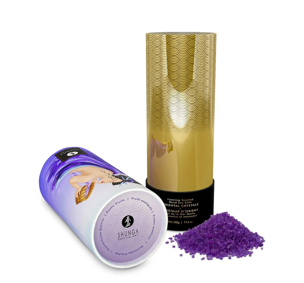 Shunga Sel de la mer morte aromatisé et moussant 500 gr