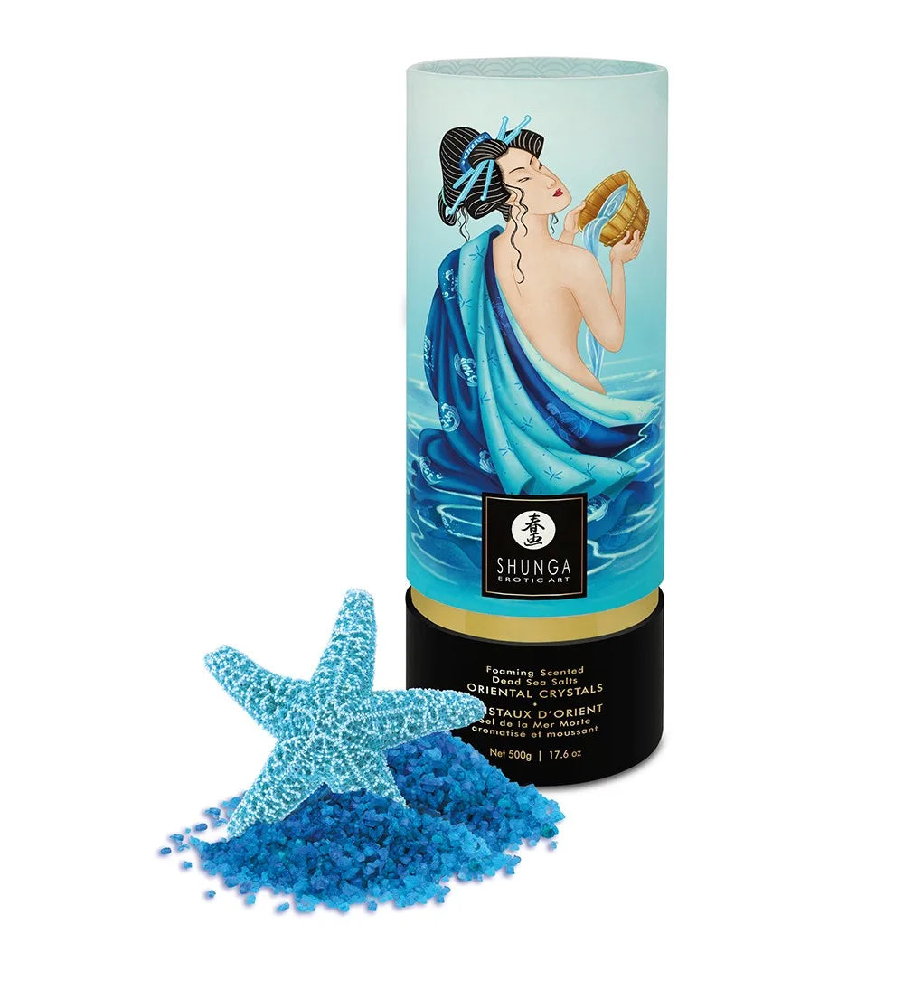 Shunga Sel de la mer morte aromatisé et moussant 500 gr