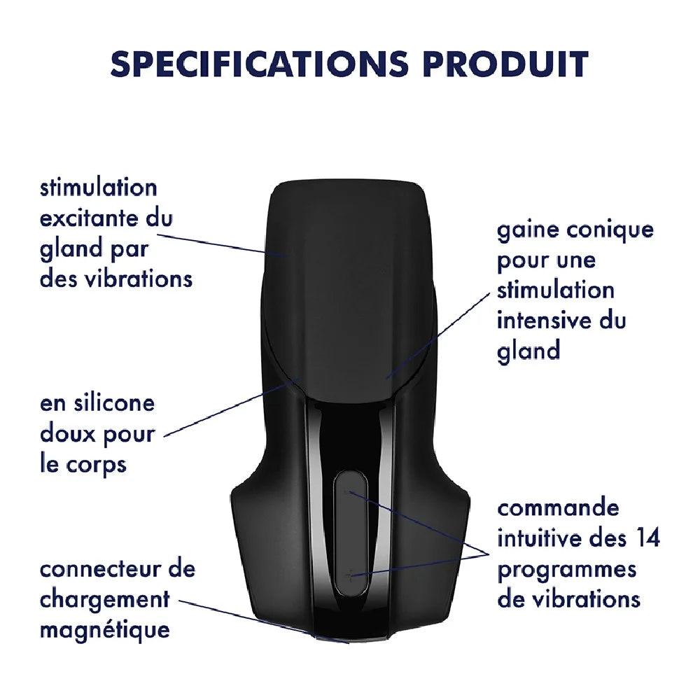 Stimulateur fellation pour homme Men Vibration Satisfyer