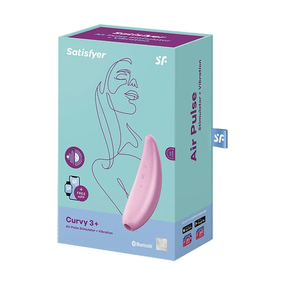 Stimulateur clitoridien connecté Curvy 1+ Satisfyer