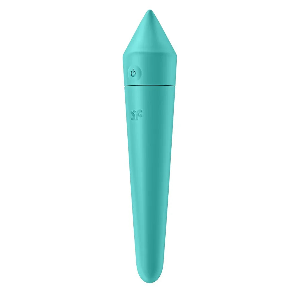 Vibromasseur connecté turquoise USB Ultra Power Bullet 8