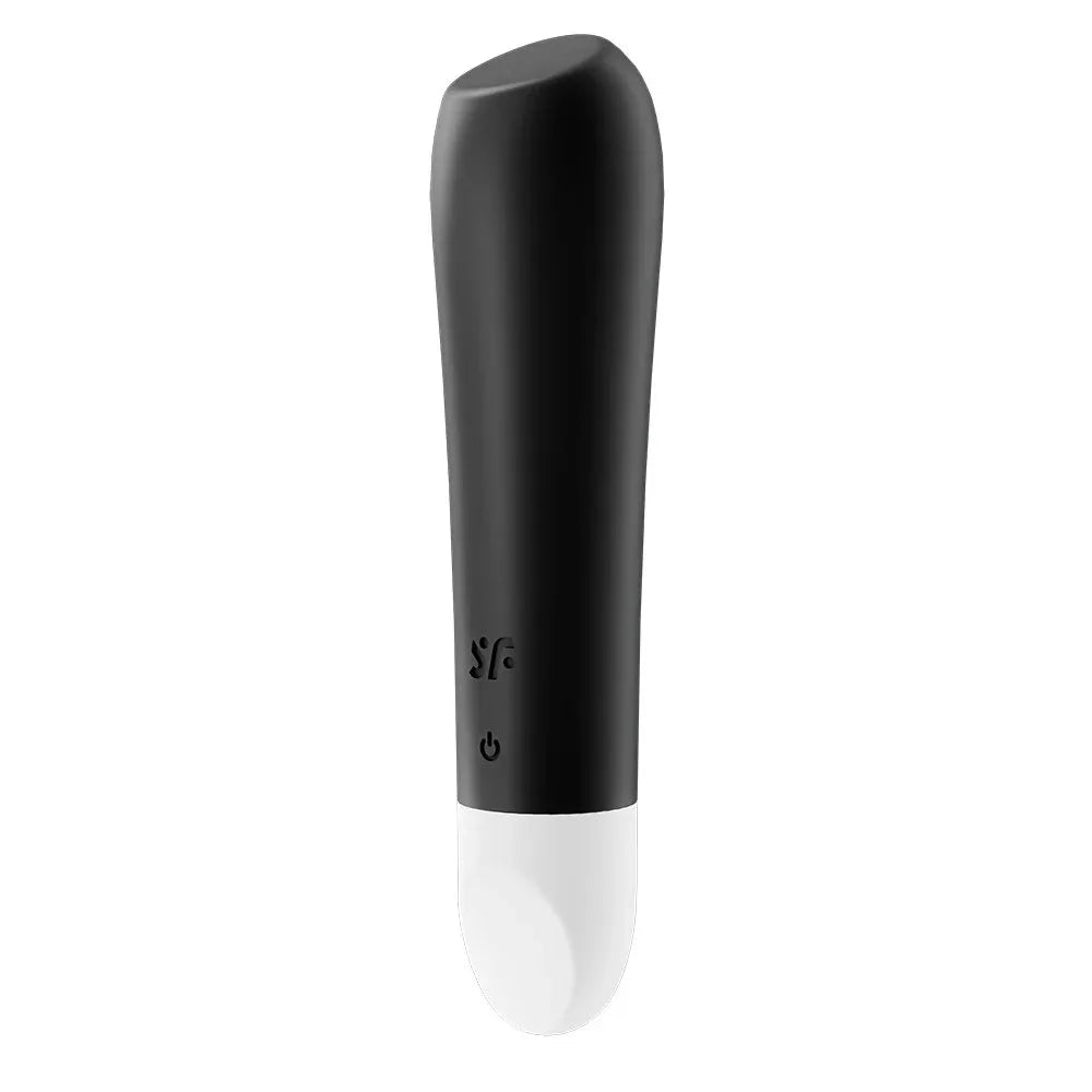 Vibromasseur bullet noir USB élégant, compact et puissant, pour des sensations intenses et discrètes.