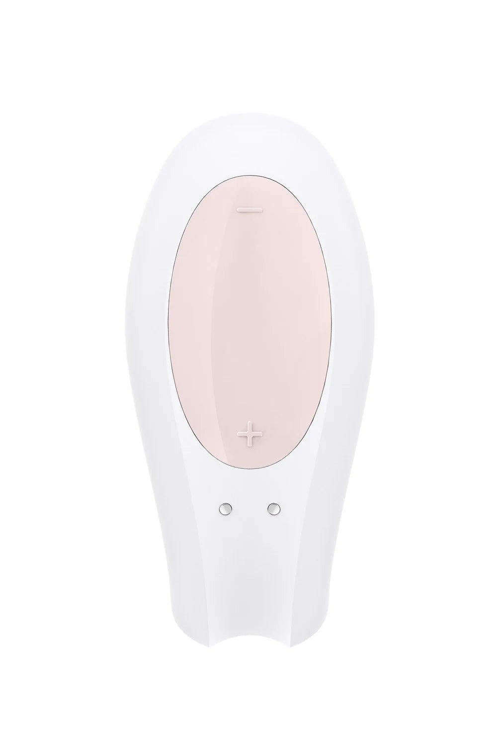 Vibromasseur pour couple connecté blanc Double JOY